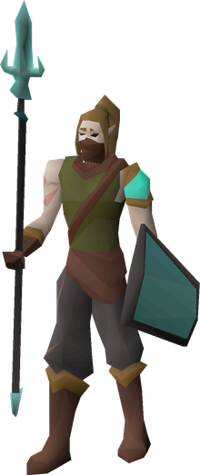 Elf Warrior render