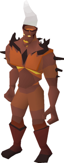 Fire giant render