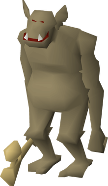 Mountain troll render