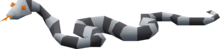 Sea Snake Hatchling render