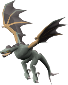 Spitting Wyvern render